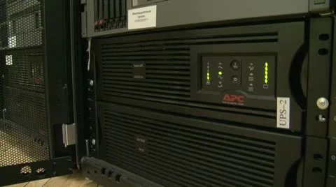 A system block of the computer, server Stock Footage