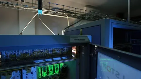 System block of the computer, server Stock Footage 12447468