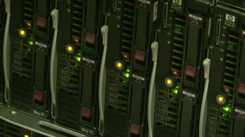 A system block of the computer, server Video stock 21292313