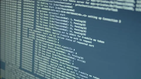 System Booting 動画素材 167195257