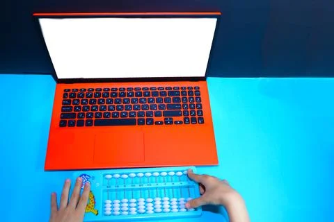 System Child Development: Mental Arithmetic. Stock Photos