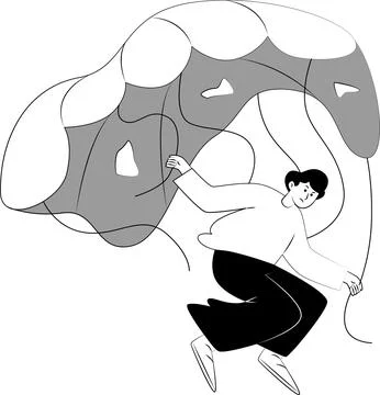 System Connection Lost Illustration Server Error Offline State Stock Illustration