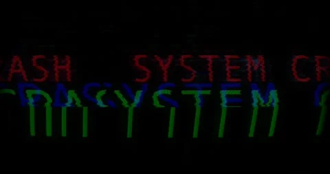System Crash RGB. Stock Footage 274318361