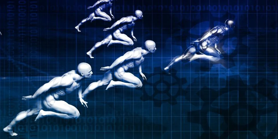 System Development Illustrazione stock