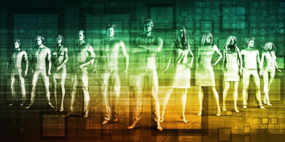 System Development Stock Illustration
