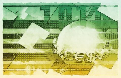 System Development Stock Illustration