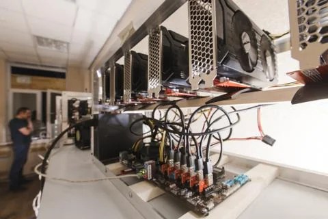 System devices in the workplace Fotos de archivo