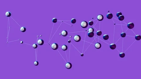 System elements transition from dark blue to white Stock Footage 278478184