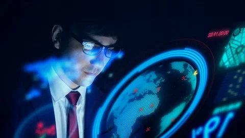 System engineer. HUD. Head up Display. GUI. Graphical User Interface. Stock Footage 115925499