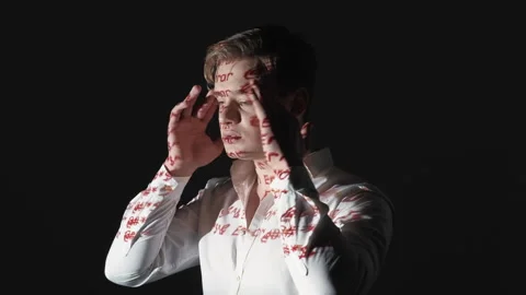 System error cyber attack hack man code mistake Stock Footage 160312137