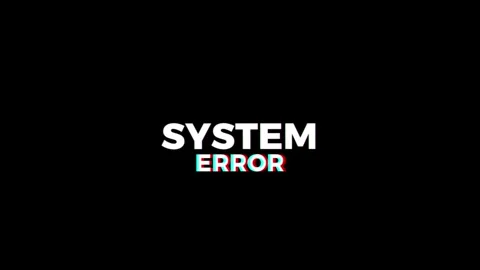 System Error Stock Footage 313448856