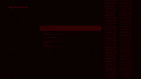 System error hacking warning random code virus 스톡 동영상 295587839