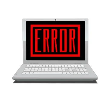 System error Stock Illustration