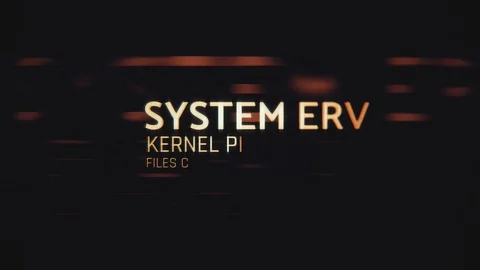 System error, kernel panic message flashing on screen, computer malfunction Stock Footage 86416267