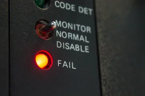 System fail situation Stock Photos