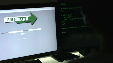 System Hack in Progress - 30 fps Vídeo Stock 46870712