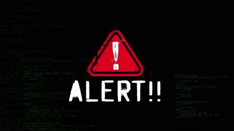 System hacked modern glitch concept animation Stock Footage 233338749