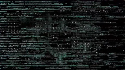 System Hacked Warning Animation. Detected Device Infected With A Virus. Stock Footage 236691253