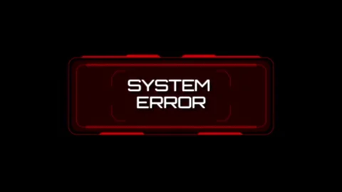 System hacking error Alert message. Background with code Red background. Virus Stock Footage 247247067