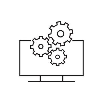 System icon vector イラスト素材