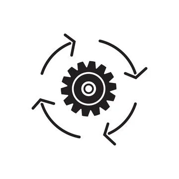 System icon vector 스톡 일러스트