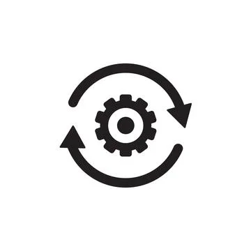 System icon vector 스톡 일러스트