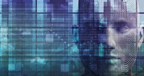 System Integration with Digital Platform Network Technology Stock Footage 131797130