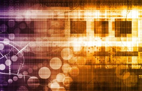 System Integration Illustrazione stock