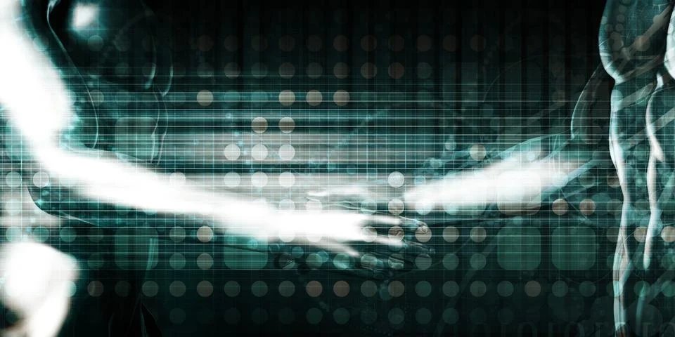 System Integration Stock Illustration