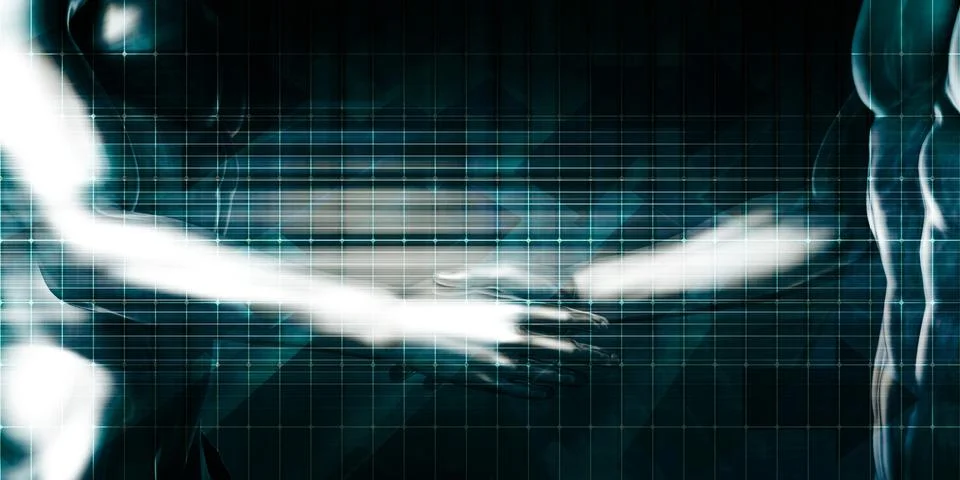 System Integration Stock Illustration