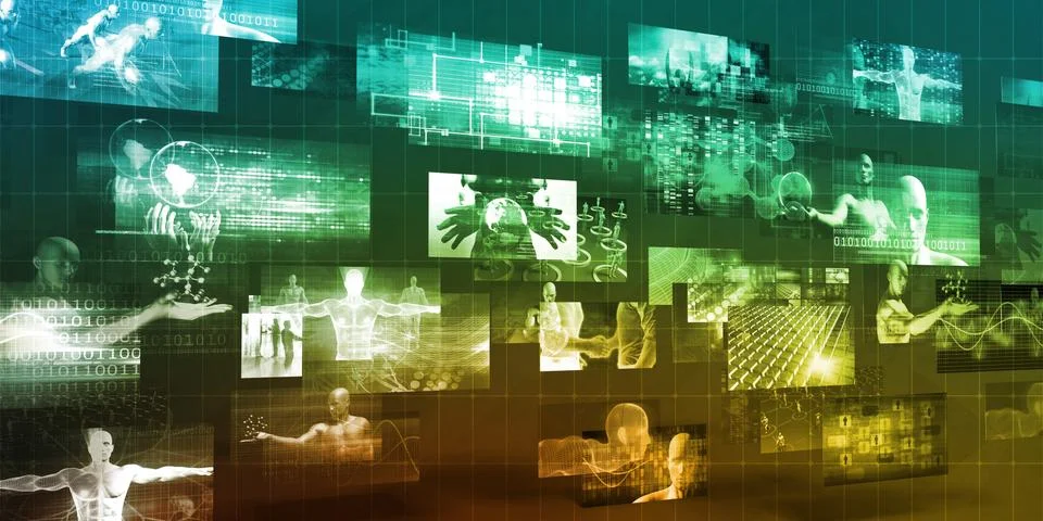 System Integration Illustrazione stock