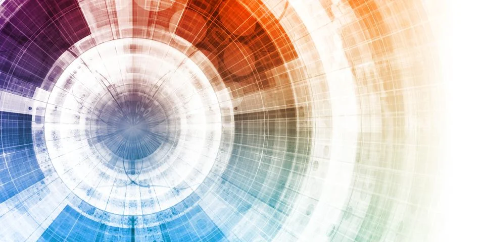 System Integration Stock Illustration