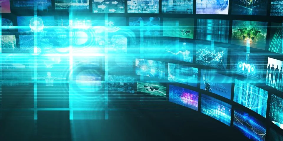 System Integration 스톡 일러스트