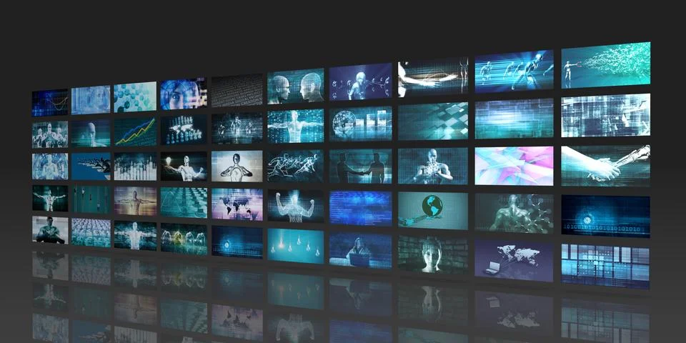 System Integration 스톡 일러스트