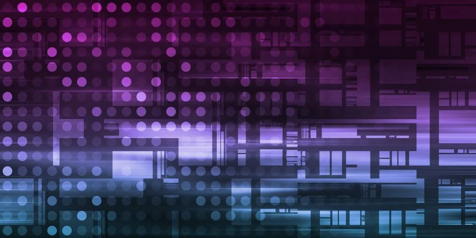 System Integration Stock Illustration