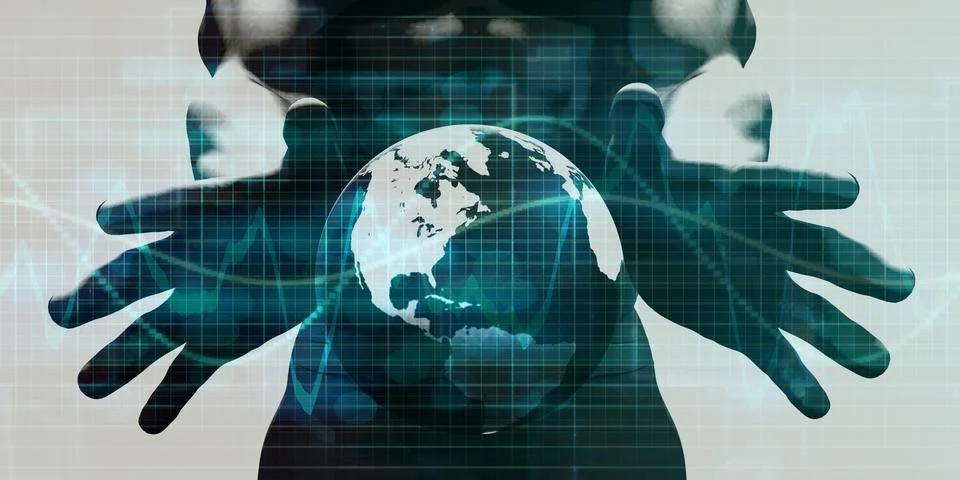 System Integration Stock Illustration