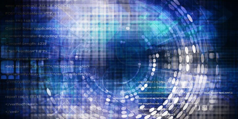 System Integration Stock Illustration