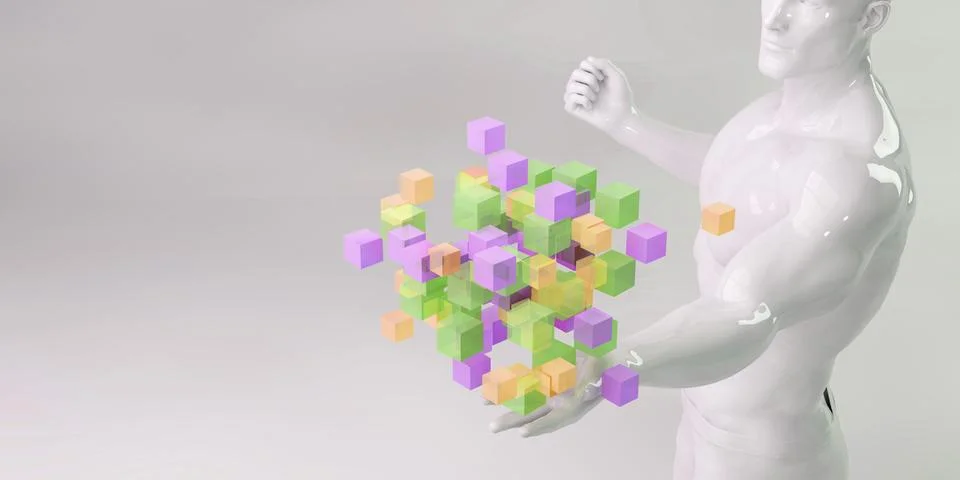 System Integration Stock Illustration