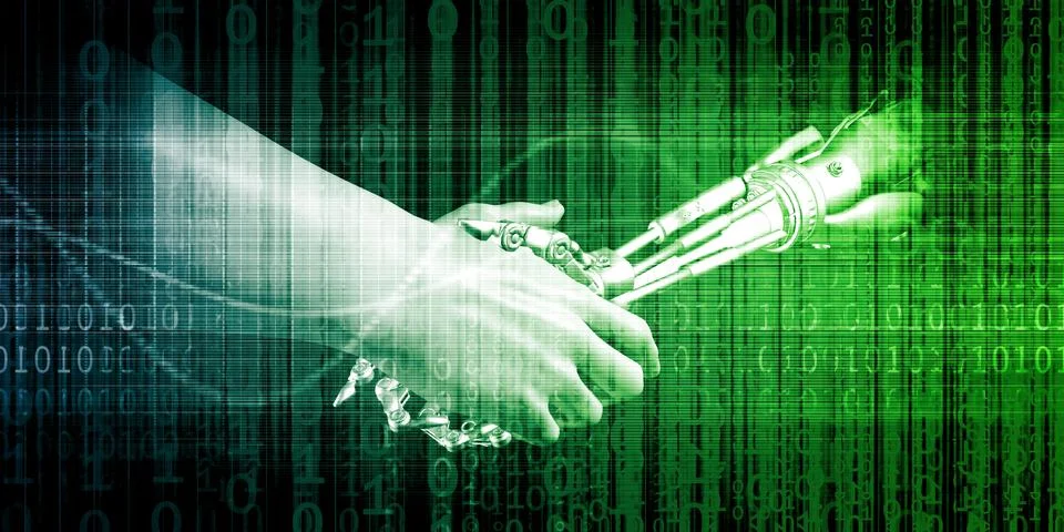 System Integration Stock Illustration