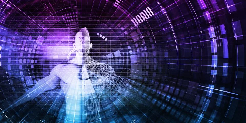 System Integration Stock Illustration