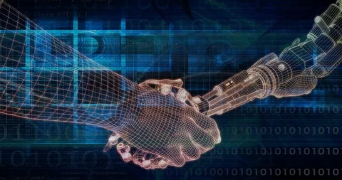 System Integration Technology Network Platform with AI Stock Footage 119146897