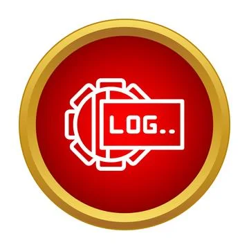 System log file tracking activity and data report 스톡 일러스트