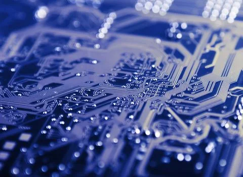 System, Motherboard, computer and electronics modern background Stock Photos