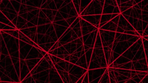 System Network Connection Concept Abstract Graphic Effect Background FastReverse Stock Footage 166715118
