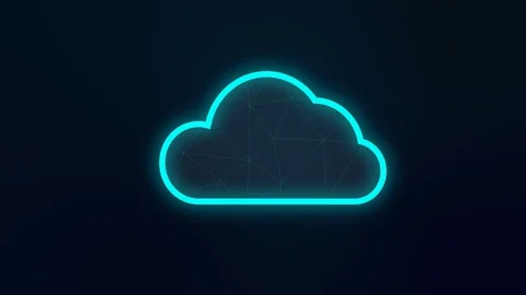 System operation of cloud for run big data Stock Footage 120219444