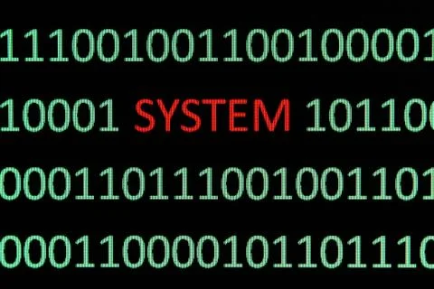 System Fotos de archivo