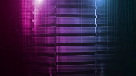 System Pink Blue Stock Footage 25860347