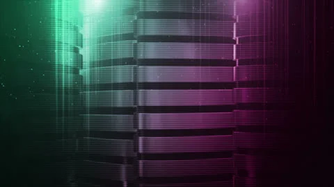 System Pink Teal Stock Footage 25860481