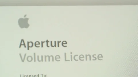 System preference icons on Apple MacOS on iMac computers Stock Footage 103116327