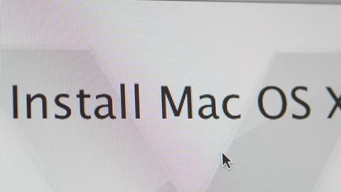 System preference icons on Apple MacOS on iMac computers Stock Footage 103877503